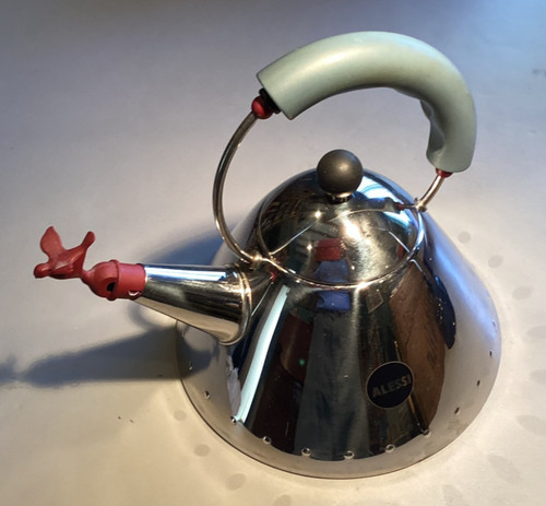 Alessi blue handled bird - blue,